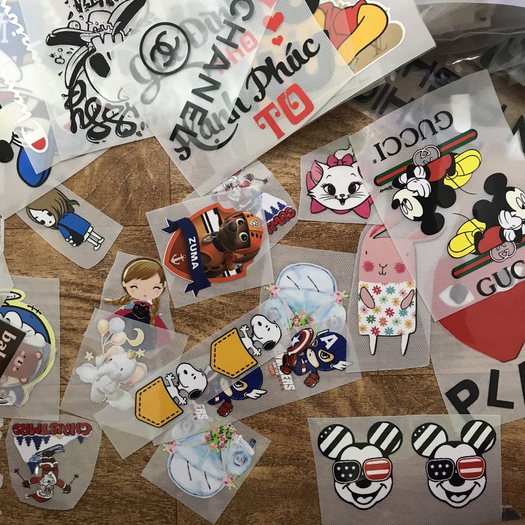 Chuyên in Decal chuyển nhiệt lấy ngay tại Hà Nội