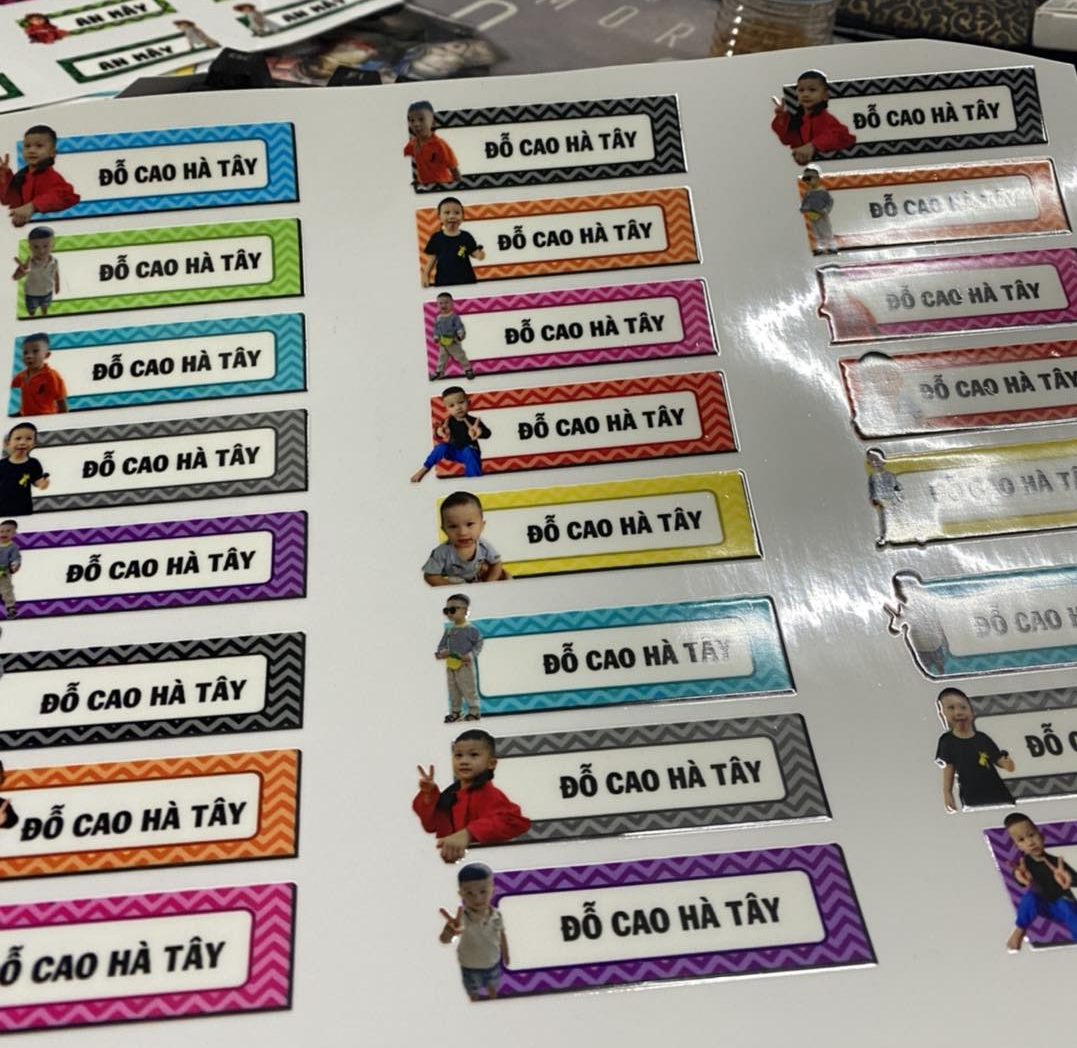 Địa điểm chuyên nhận in Decal chuyển nhiệt theo yêu cầu tại Hà Nội